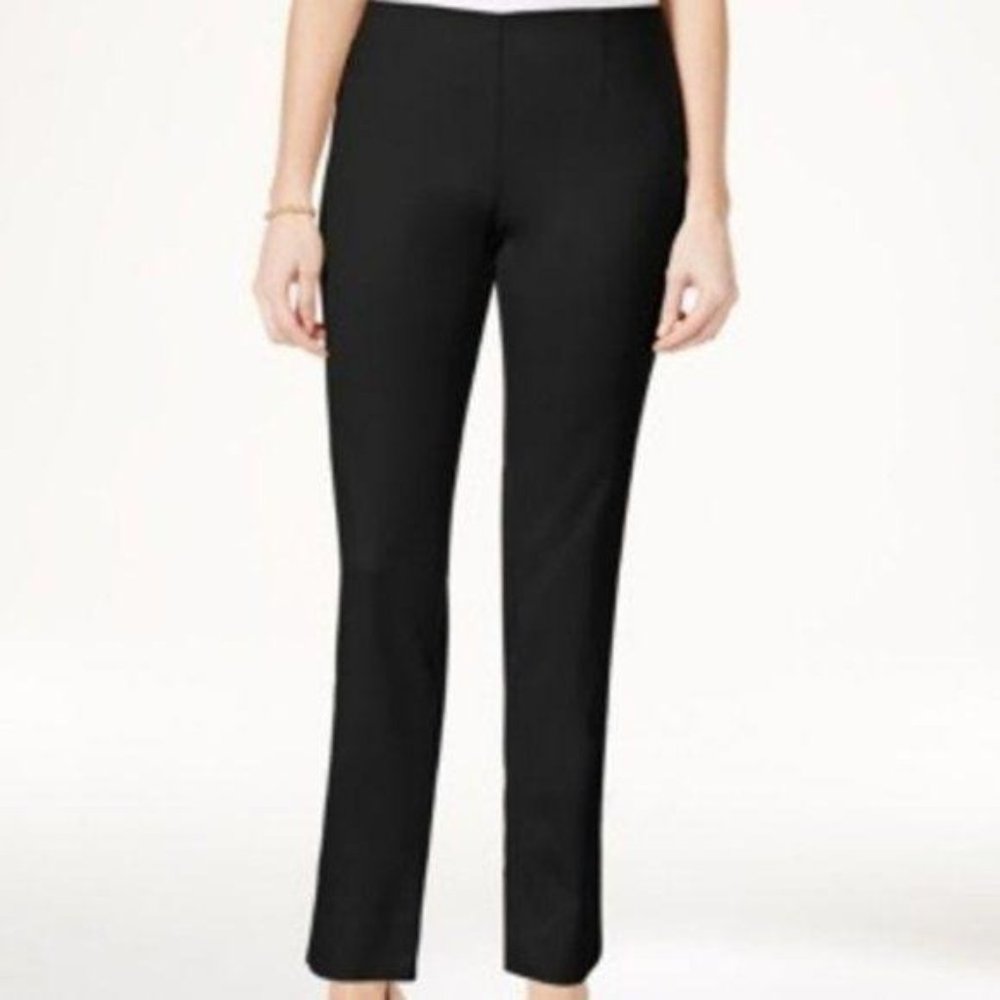 Macys Charter Club Classic Fit Slim Leg Ankle Pant